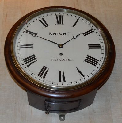 Fusee Dial Wall Clock Knight of Reigate