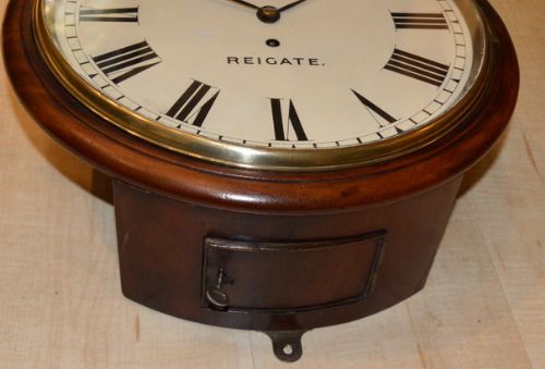 fig 1. Fusee Dial Wall Clock Knight of Reigate