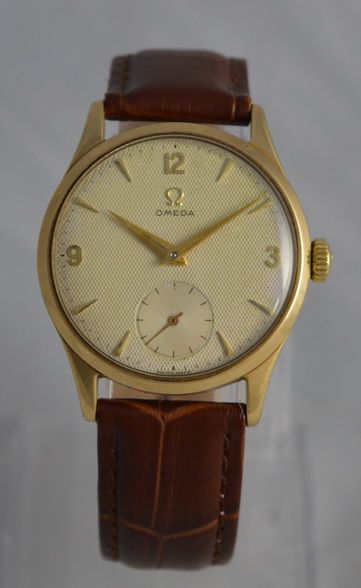 1952 Gents 9k Gold Omega Wristwatch
