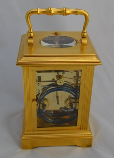 fig 1. Striking and repeating French Carriage Clock