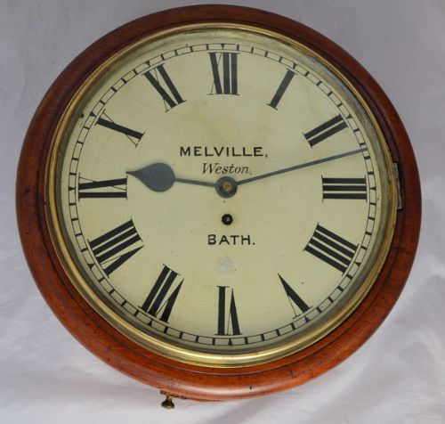 English Fusee Dial Clock, Melville, Bath