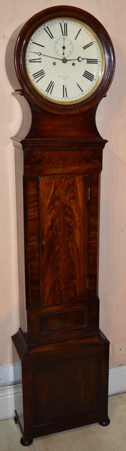 Antique Scottish Drumhead Longcase Clock