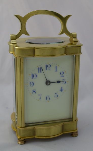 French Brass Carriage Clock