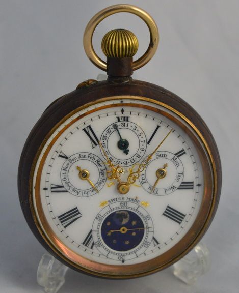 Multi Dial Pocket Watch