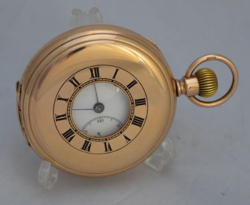 1922 9k Gold Half Hunter