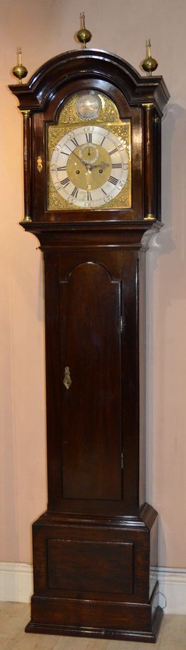 Georgian Longcase Grandfather Clock Richard Smith Portsmouth