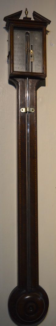 Georgian Mercury Stick Barometer by Barraga