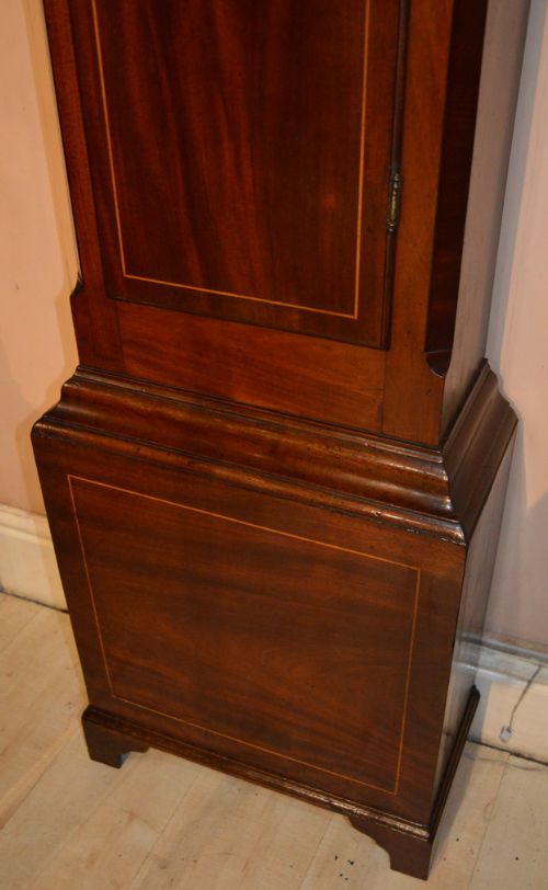 fig 1. Thomas Morgan Bristol Moon Phases Longcase Grandfather Clock