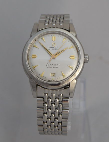 1950 Omega Seamaster Calendar Automatic Wrist Watch