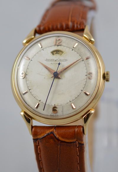 Jaeger-le-coultre 1952 Gents Wrist Watch Automatic 18k Gold