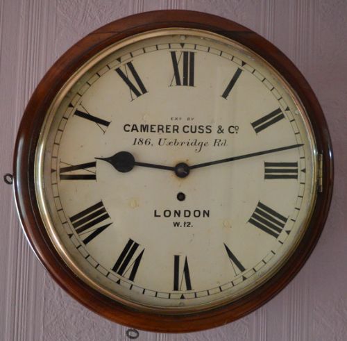 Camerer Cuss, London Fusee Dial Clock