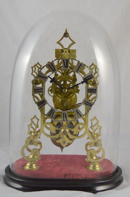 An English Fusee Skeleton Clock