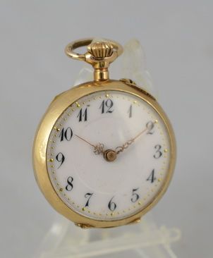 Small 14k Gold Pocket Watch