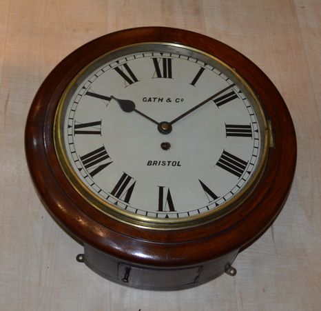 Thomas Gath & Co, Bristol Dial Clock