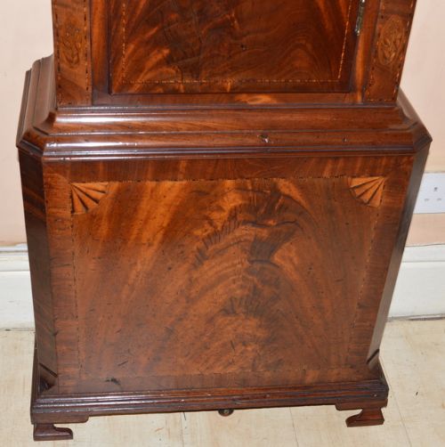 fig 1. Longcase Grandfather Moon Phase Clock Houghton Chorley