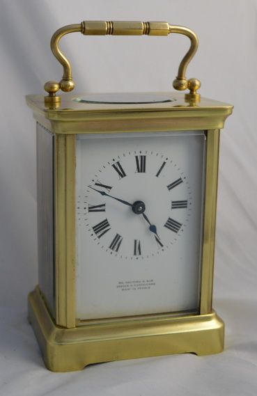 A French Timepiece Carriage Clock