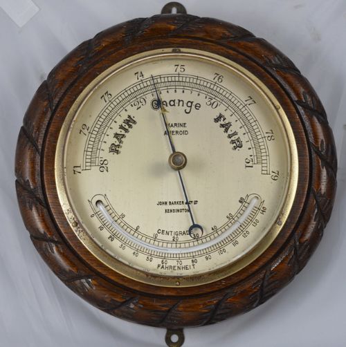 Victorian Aneroid 'Marine' Barometer