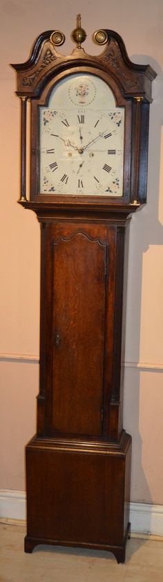Georgian Scottish Longcase Grandfather Clock Coutts Burntisland
