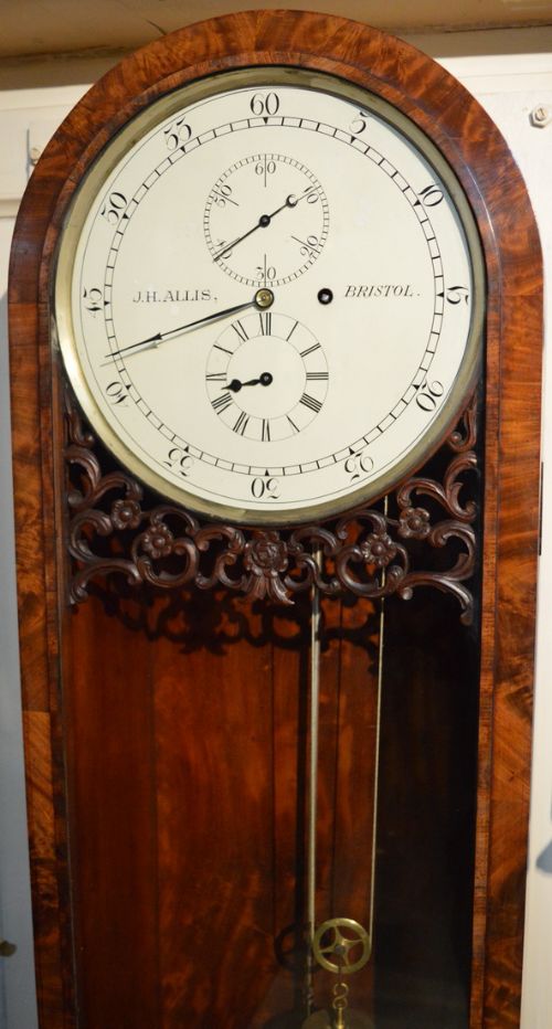 fig 2. Regulator longcase clock Allis Bristol