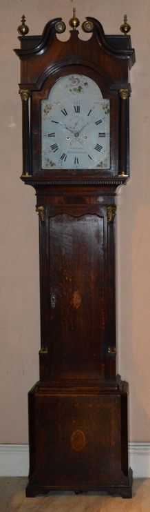 Georgian Longcase Grandfather Clock Samuel Holmes of Kingswinford