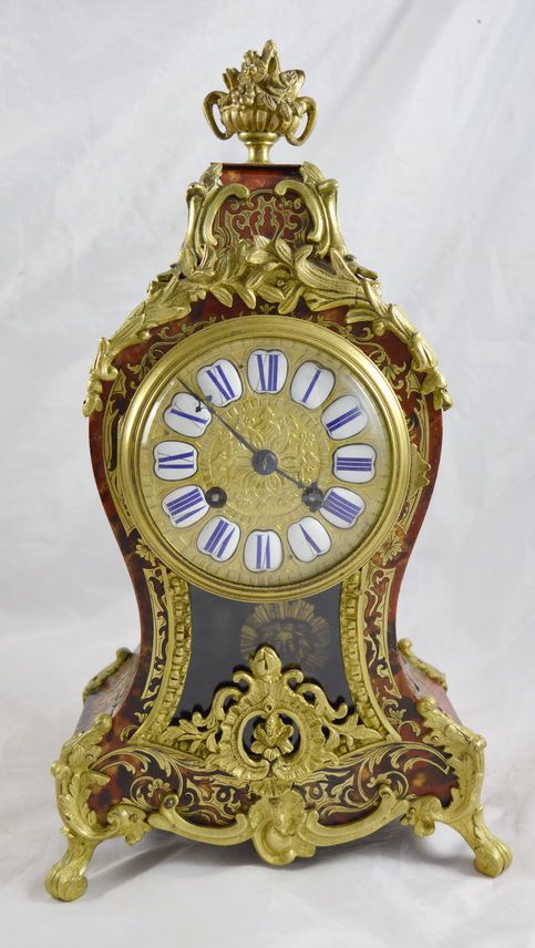 French Boulle Mantel Clock