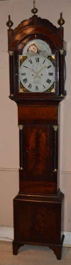 William Preece of Bristol Moon Phase Longcase Grandfather Clock