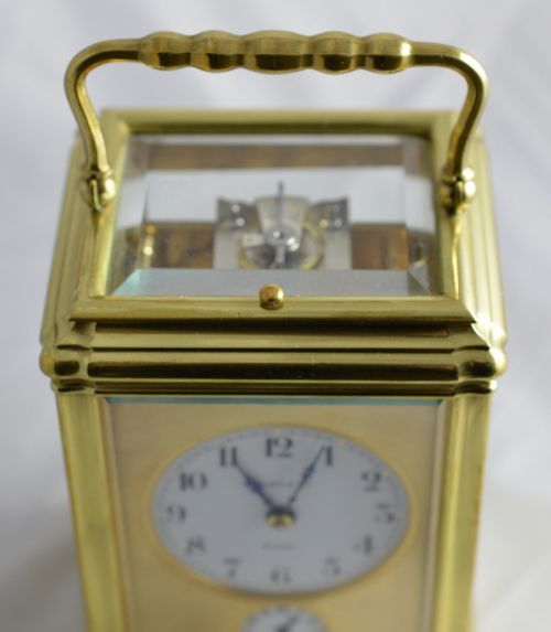 fig 1. Sonnerie Strike Repeat Gorge Case Carriage Clock