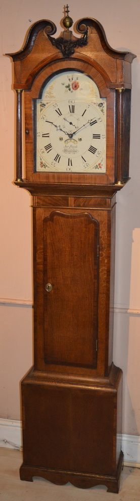 Georgian Longcase Grandfather Clock James Powell Worcester