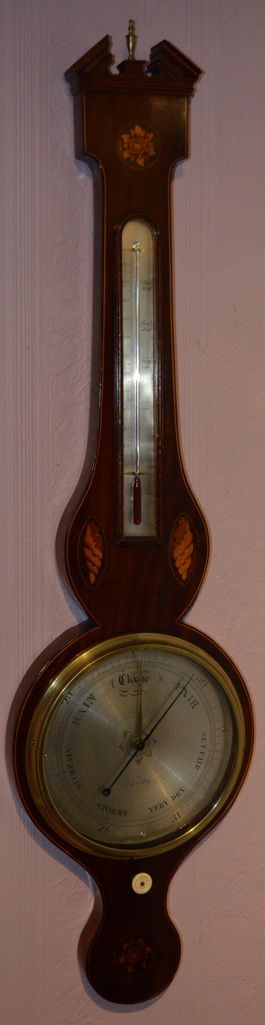 Georgian Wheel Barometer, Foster, Tiverton