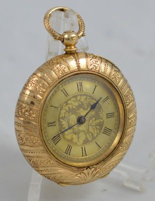 14k Gold Swiss Pocket Watch