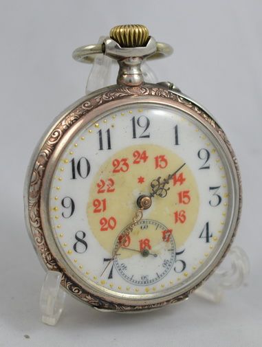 Swiss Silver Pocket Watch