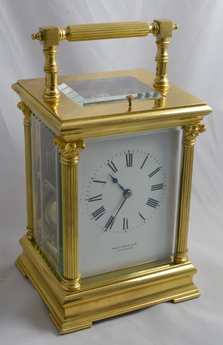 Richard & Co Strike and Repeat Carriage Clock