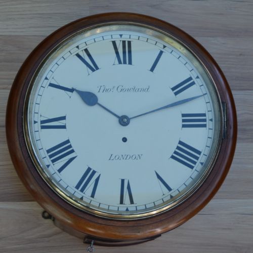 Thomas Gowland of London Fusee Dial Wall Clock