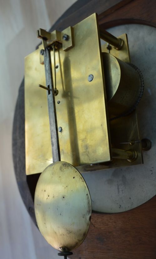 fig 1. Thomas Gowland of London Fusee Dial Wall Clock