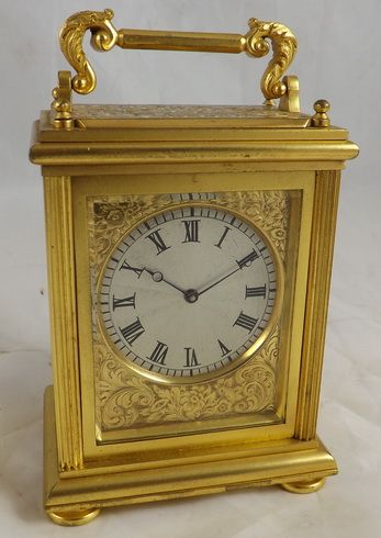 Rare English Carriage Clock