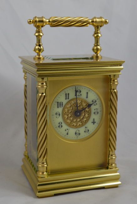 Decorative French Carriage Clock