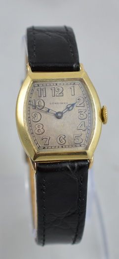 1922 14k Gold Longines Wristwatch