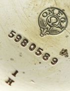 fig 1. 1916 Omega 'Waterproof' Pocket Watch