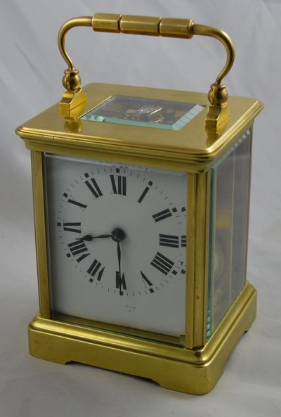 A French Striking Carriage Clock
