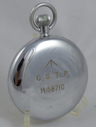 fig 1. Cyma GSTP British Military Pocket Watch