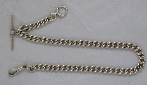 Silver Pocket Watch Chain