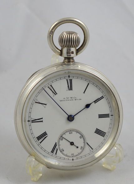 1892 Silver Cased Waltham 'Riverside' Pocket Watch