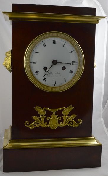 A French Mantle Clock by Alliez Jeune, Paris