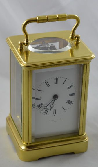 A French Carriage Clock by Leroy with Its Original Box