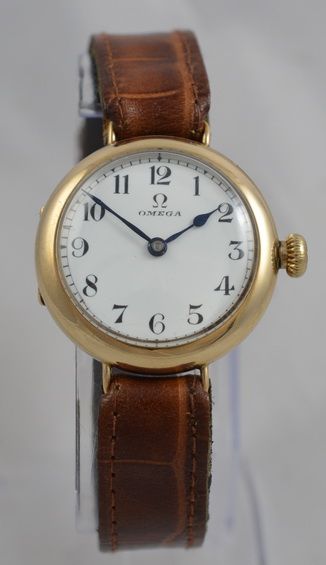 1925 9k Omega 'Officers' Wristwatch