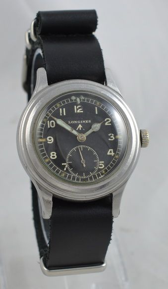 Longines 'Dirty Dozen' Www British Military Wristwatch
