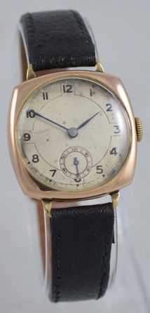 1941 9k Rose Gold Rotary Wristwatch