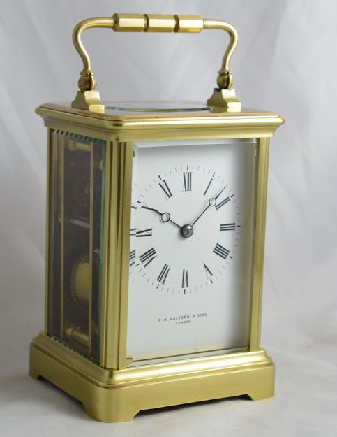 A French Striking Carriage Clock