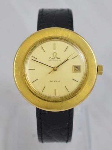 An Unusual 1970 Omega Automatic De Ville Automatic Wristwatch