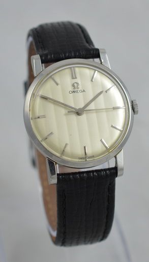 A Gents Stainless Steel 1960 Omega Wristwatch